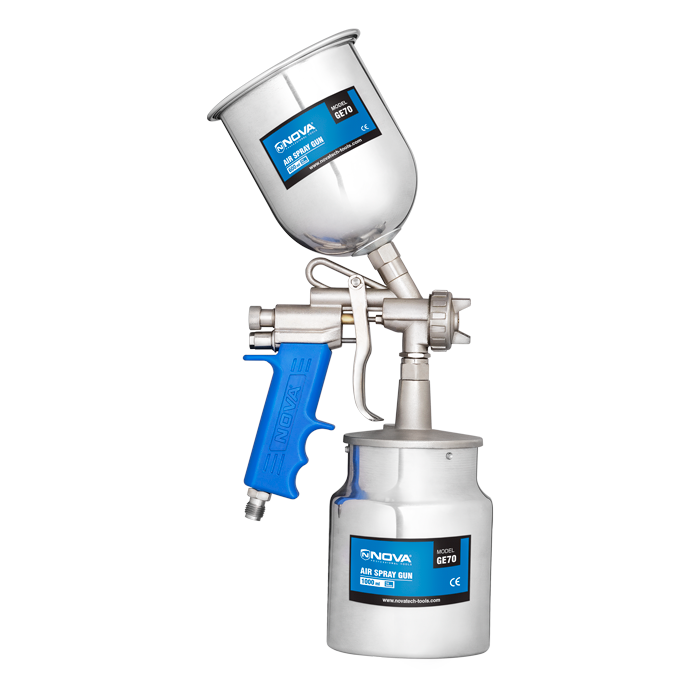 پیستوله رنگ پاش دو کاسه 1.8 میلیمتر نوا مدل 2616/2618