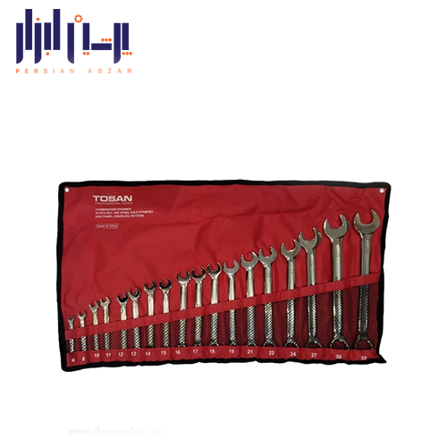 آچار ست توسن 18 عددی هندی دستی کد TL101-S18