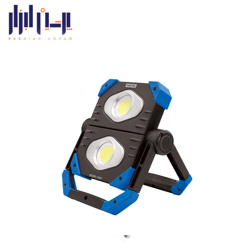 نور افکن کتابی شارژِی تاشو 2300 لومن نوا 3037 چراغ