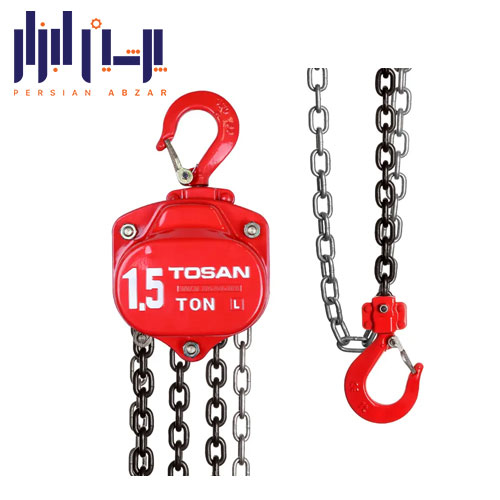 جرثقیل زنجیری 1.5 تن توسن کد 2015CB