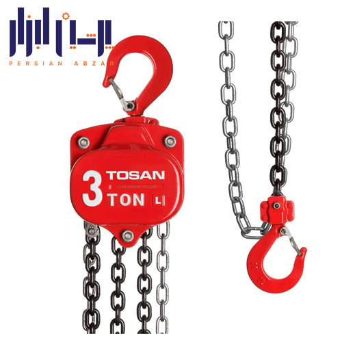 جرثقیل زنجیری 3 تن توسن کد 2030CB