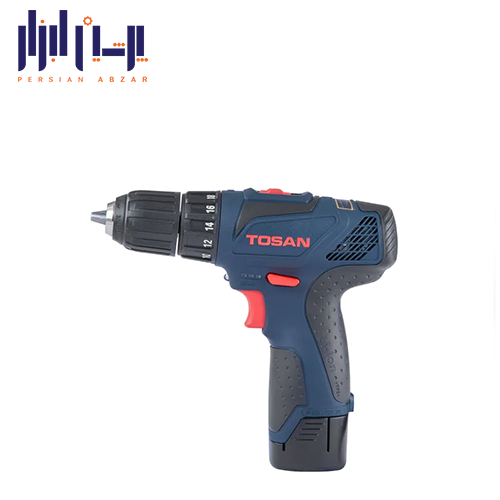 دریل پیچ‌گوشتی شارژی 12 ولت توسن مدل 9012SCN