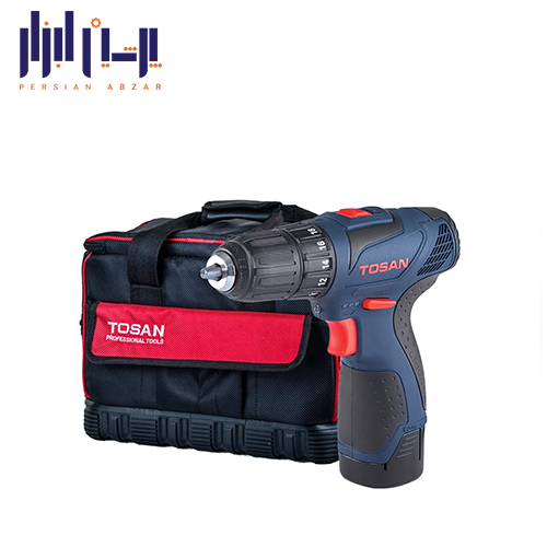 دریل پیچ‌ گوشتی شارژی 12 ولت توسن مدل 9012SCX