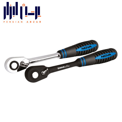 دسته جغجغه 1/2 اینچ 72 دندانه نوا مدل 7040