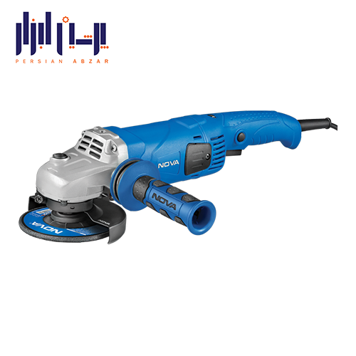 مینی فرز دسته بلند 125 میلی متر دیمردار 1400 وات نوا کد 3125