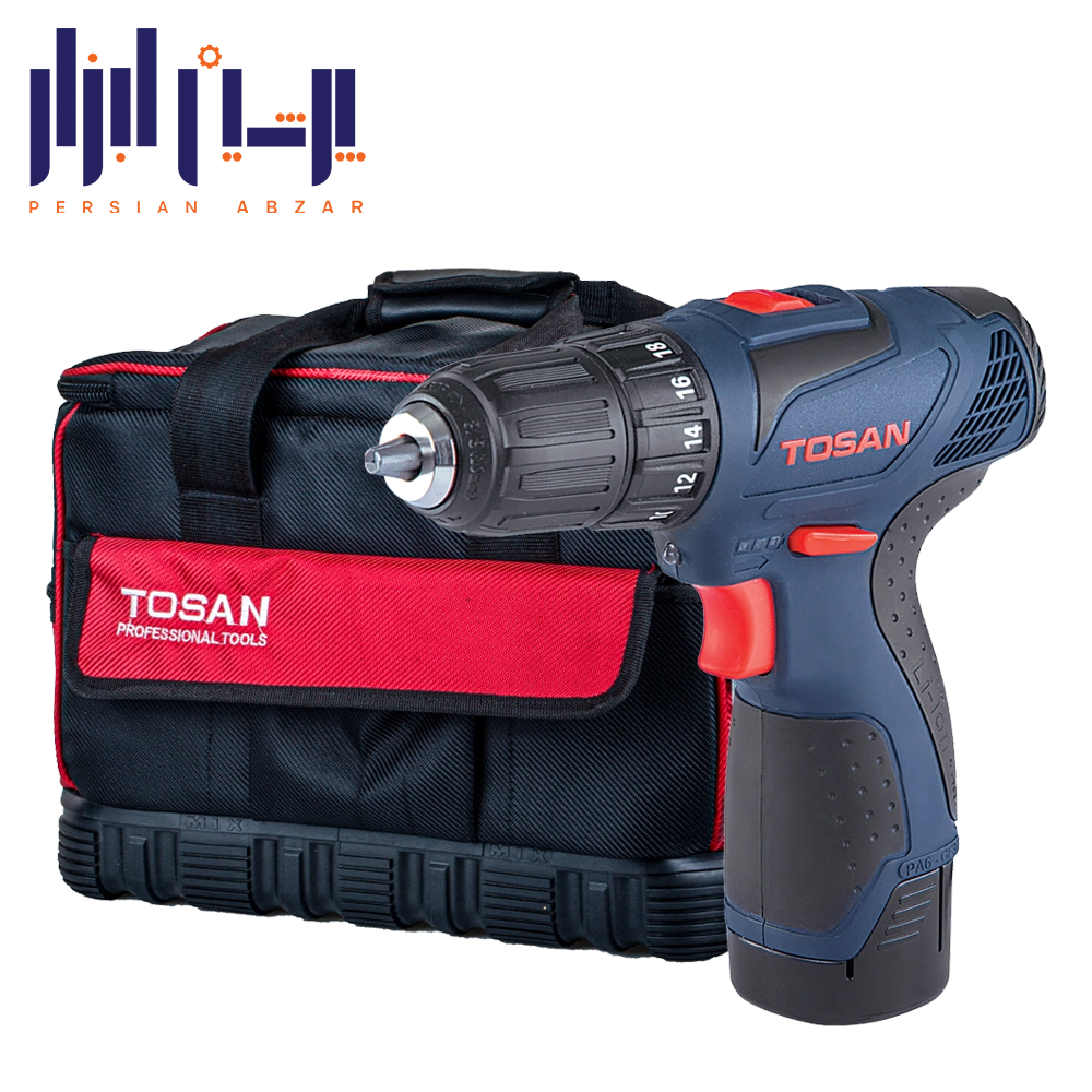 دریل پیچ‌گوشتی شارژی 14.4 ولت توسن مدل 9014SCX