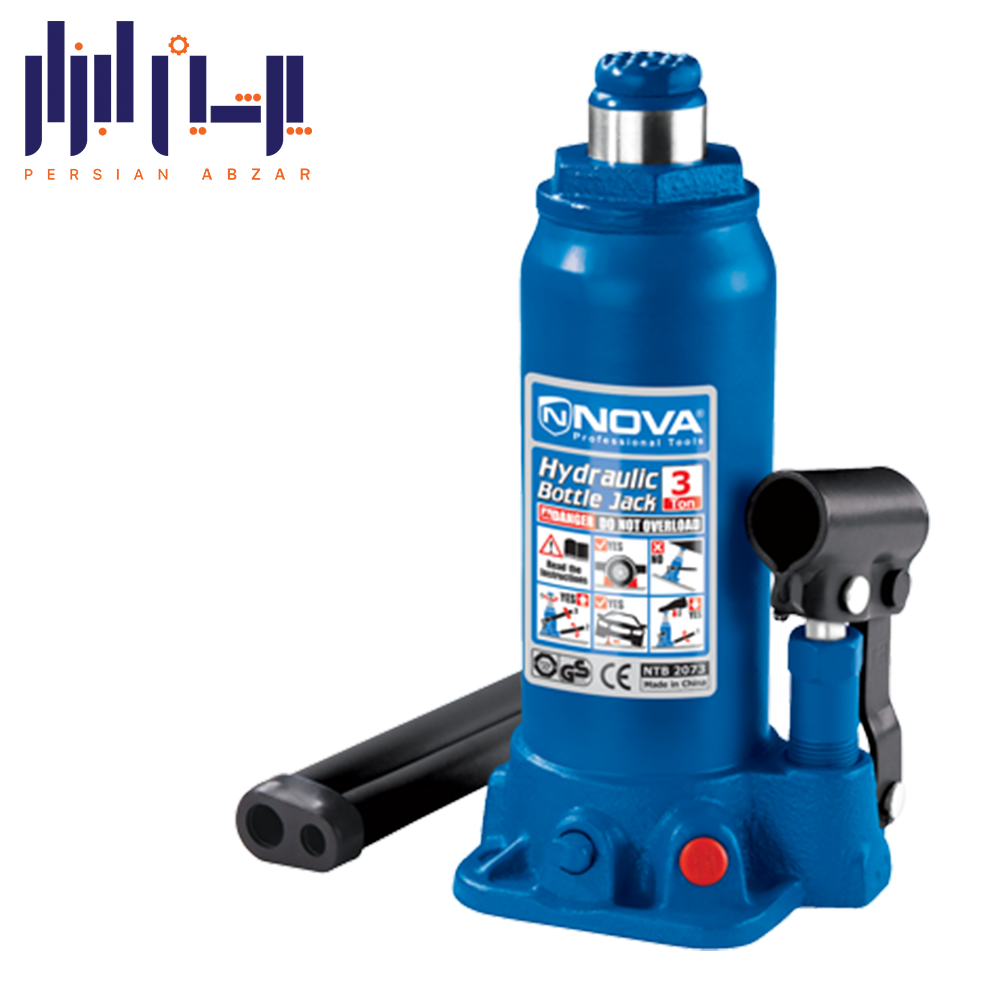 جک روغنی کیفی 3 تن نوا کد 2073