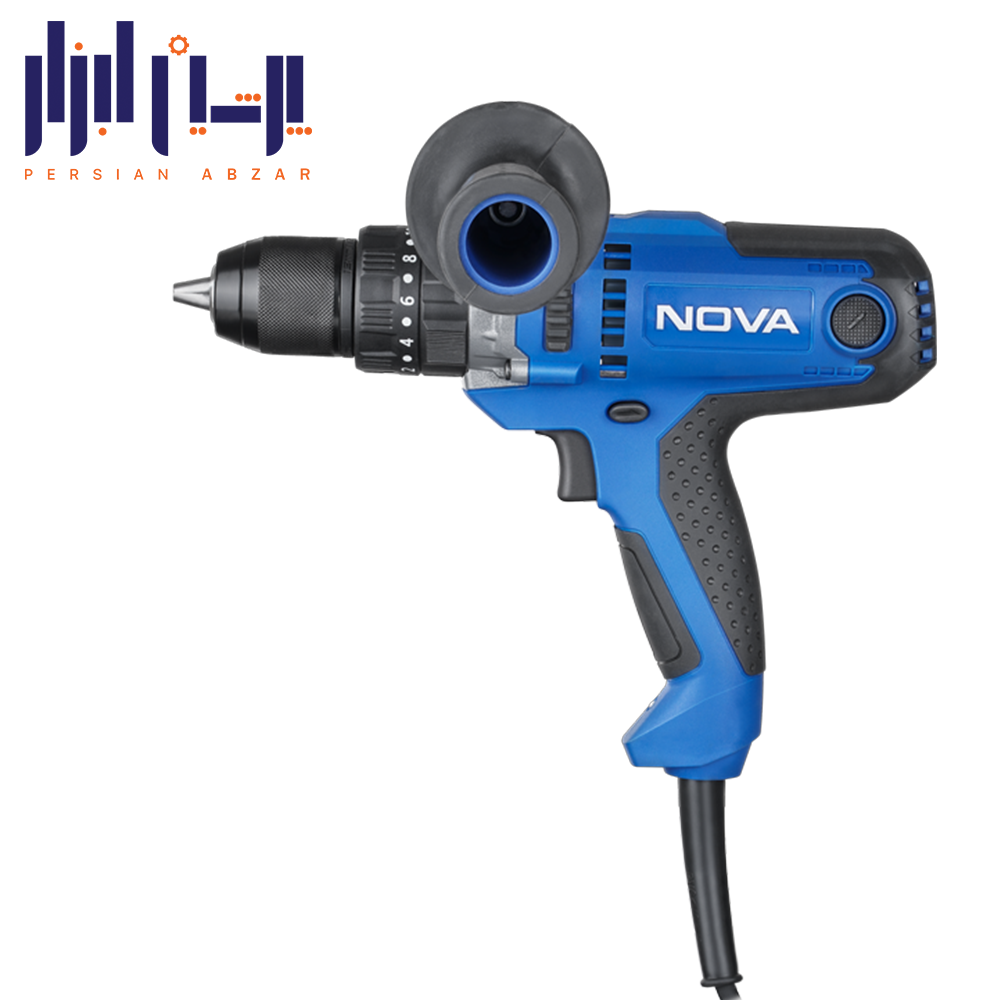 پیچ گوشتی برقی چکشی صنعتی 450 وات نوا کد 2155