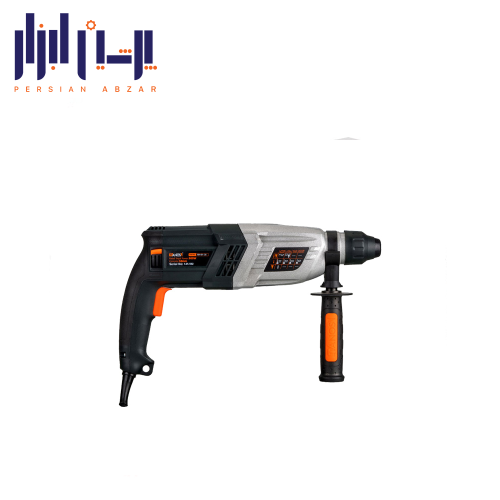 دریل بتن کن 30 میلیمتری 900 وات تانوس مدل RH-01-30
