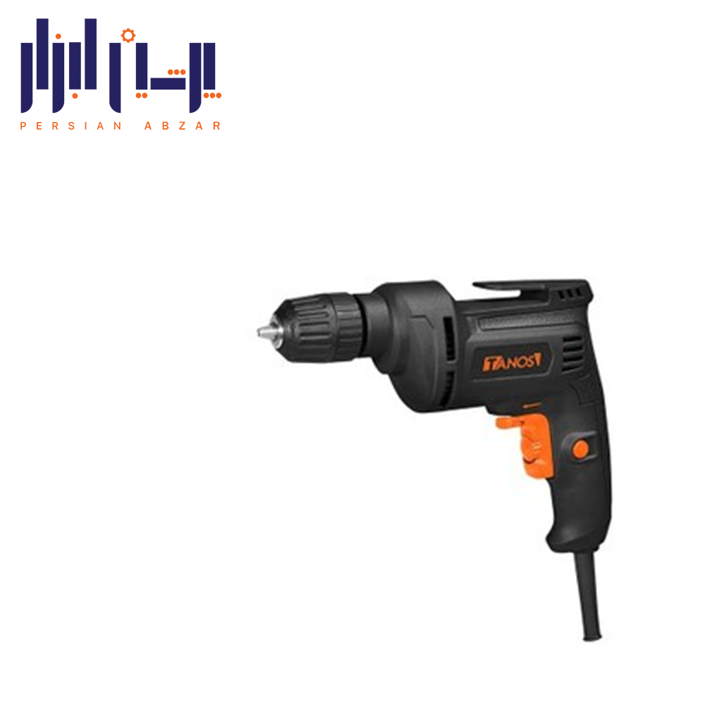 دریل برقی سه نظام اتوماتیک 6/5 میلیمتر 500 وات تانوس مدل ED-6550A