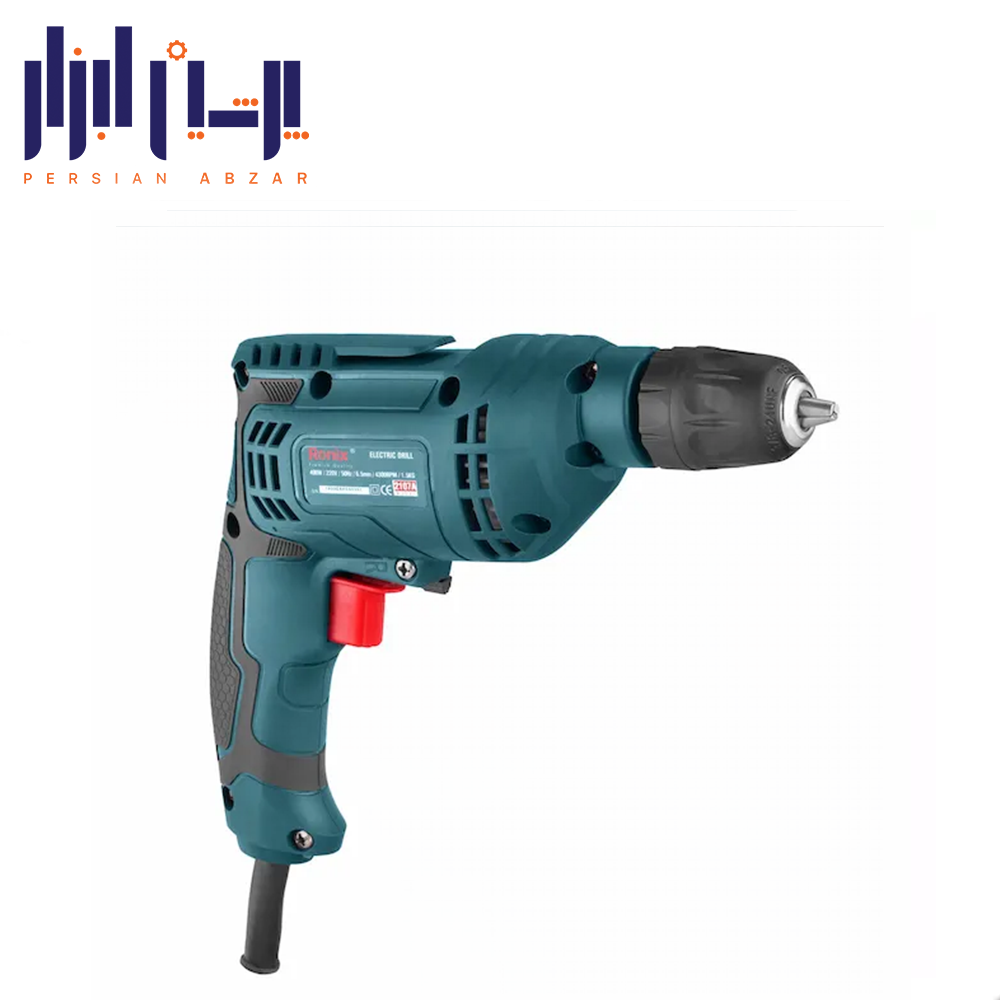 دریل 6/5 میلی متری اتومات 400 وات رونیکس مدل 2107A