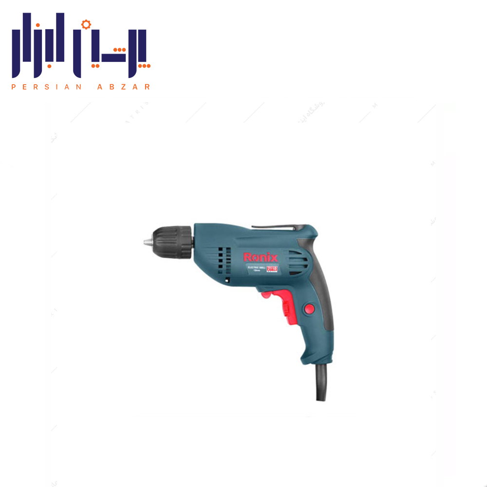 دریل 10 میلی متری معمولی سه نظام اتوماتیک 400 وات رونیکس مدل 2110