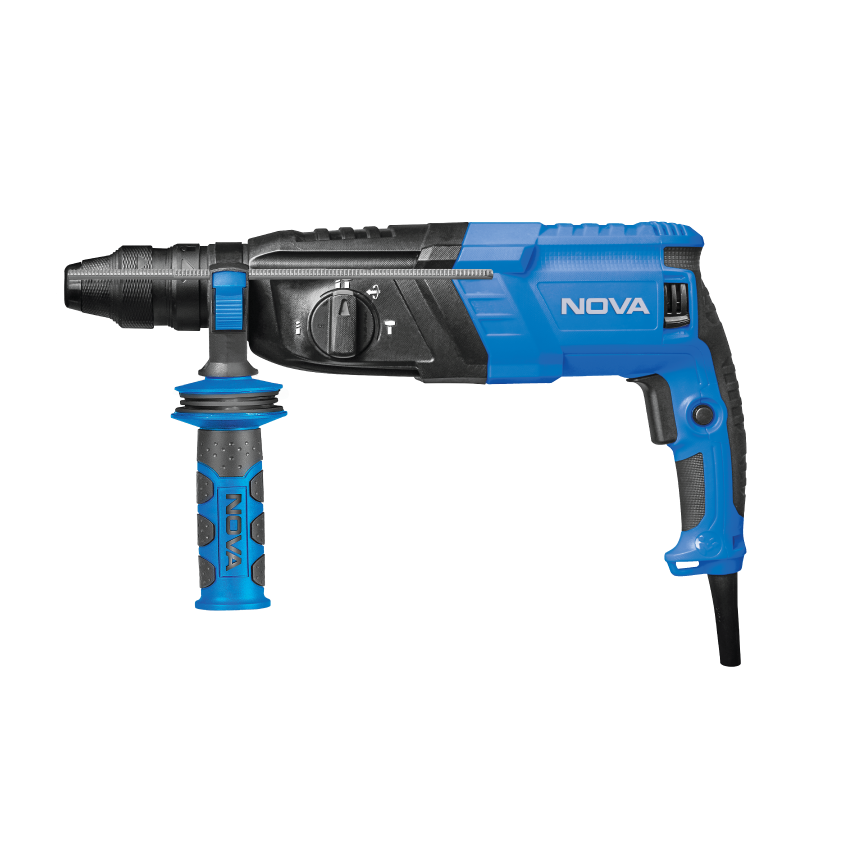 دریل بتن کن سه حالته 26 میلیمتری (سه نظام خور) 800 وات نوا مدل 2427