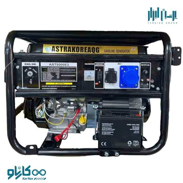 موتور برق 6.5 کیلووات آسترا مدل AST8000