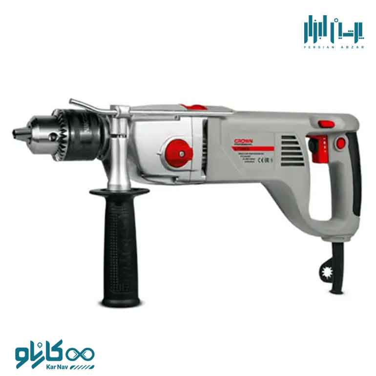 دریل گیربکسی 16 میلی متر 1200 وات کله فلزی کرون- کد CT10120