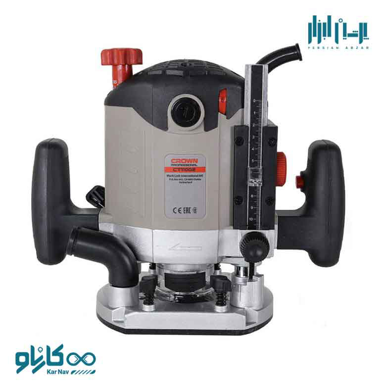 فرز نجاری 12 میلی متر 1400 وات 6 آمپر کرون کد CT11002