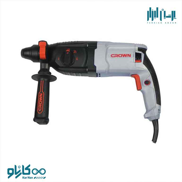 بتن کن 26 میلی متر 800 وات 4 شیار سه کاره کرون کد CT18182