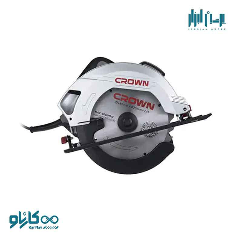 اره گرد بر 185 میلی متر 1200 وات کرون کد CT15199
