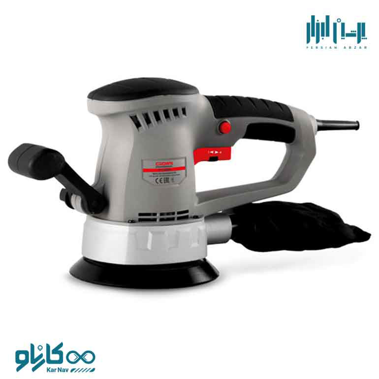 سنباده لرزان 150 میلی متر 450 وات گرد دور متغیر کرون کد CT13395