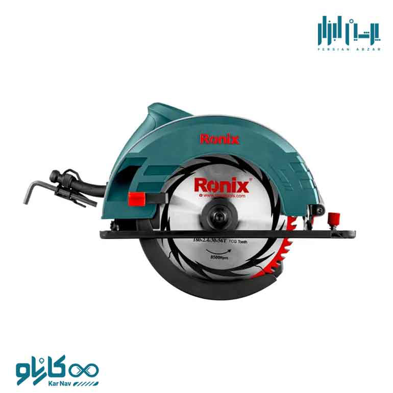 اره گردبر نجاری 180 میلی متر 1350 وات رونیکس کد 4318