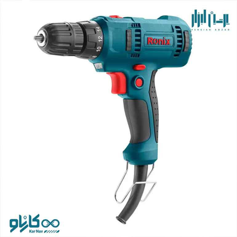 پیچ گوشتی برقی دو سرعته ترکمتر دار 230 وات رونیکس کد 2510