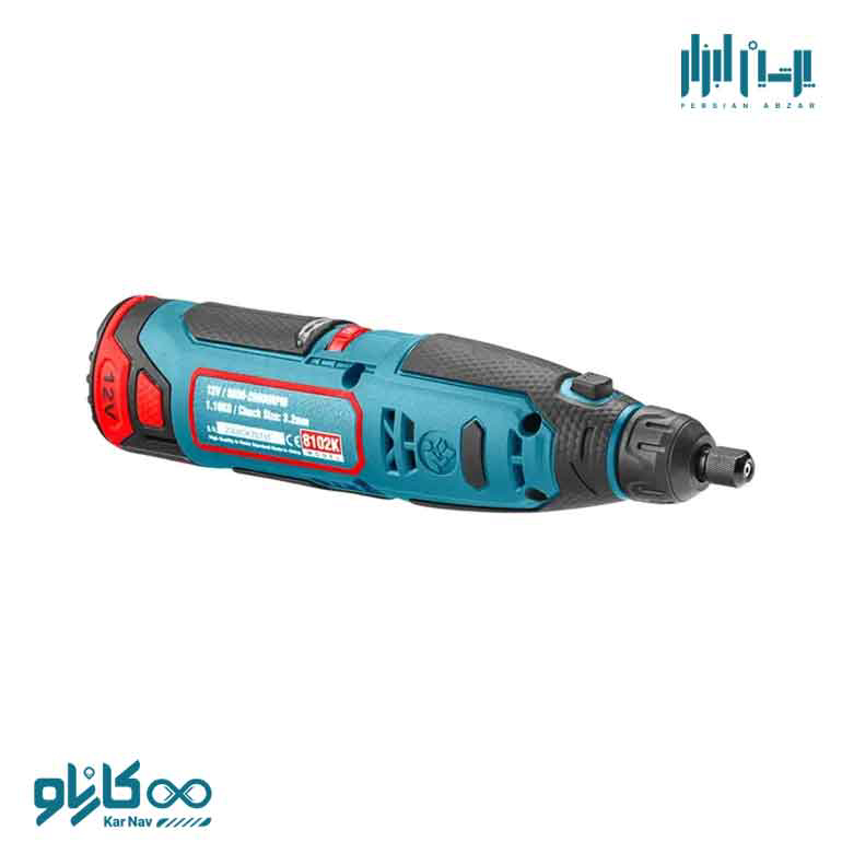 کیت فرز مینیاتوری شارژی 12 ولت رونیکس کد 8102K