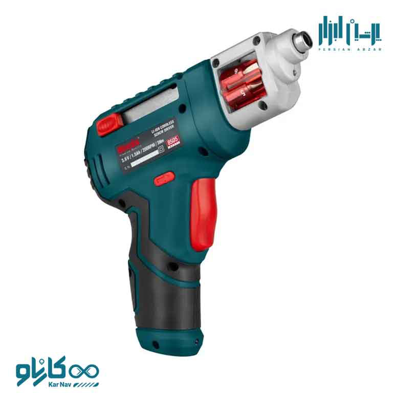 پیچ گوشتی شارژی خشابی 3,6 ولت لیتیوم رونیکس کد 8505