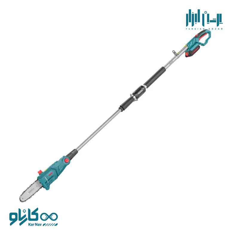 اره شاخه‌ زن زنجیری شارژی 20سانتی‌متر 20ولت رونیکس کد 8602