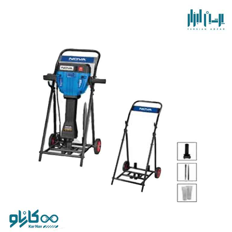 چکش تخریب 30 کیلویی 2200 وات نوا کد 2555