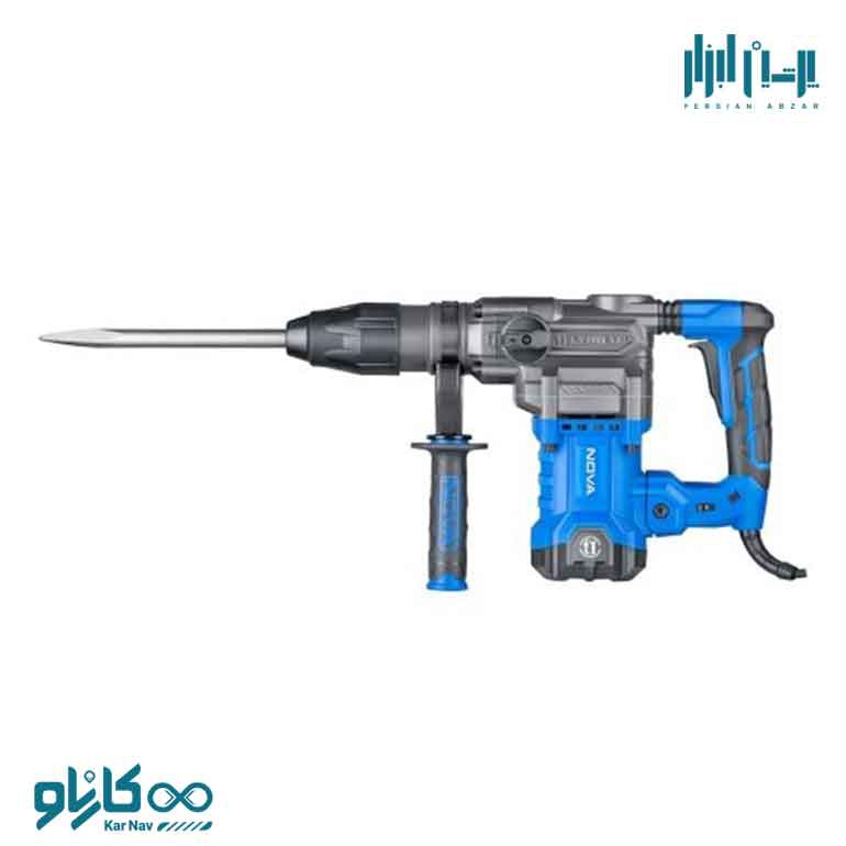 دریل بتن کن دو حالته 42 میلی متر 1600 وات دیمر دار نوا کد 2442