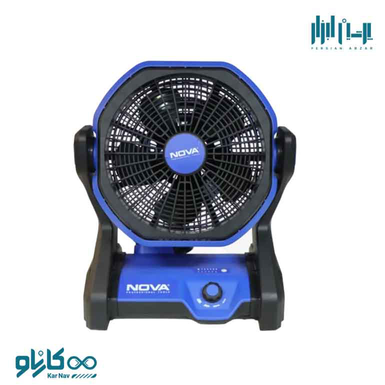 پنکه شارژی 20 ولت براشلس نوا کد 7754