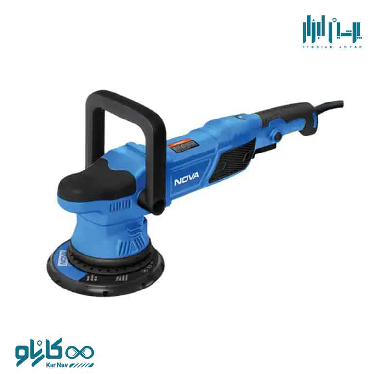 پولیش اوربیتال دسته بلند 150 میلی متر 1000 وات دیمردار نوا کد 3405