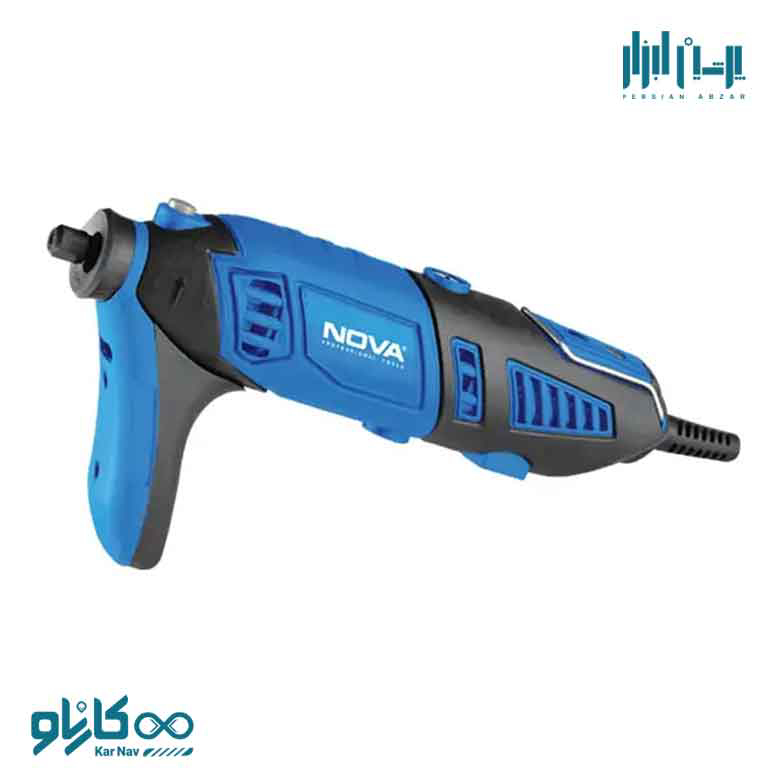 کیت فرز مینیاتوری دیجیتال 170 وات 130 پارچه نوا کد 3076