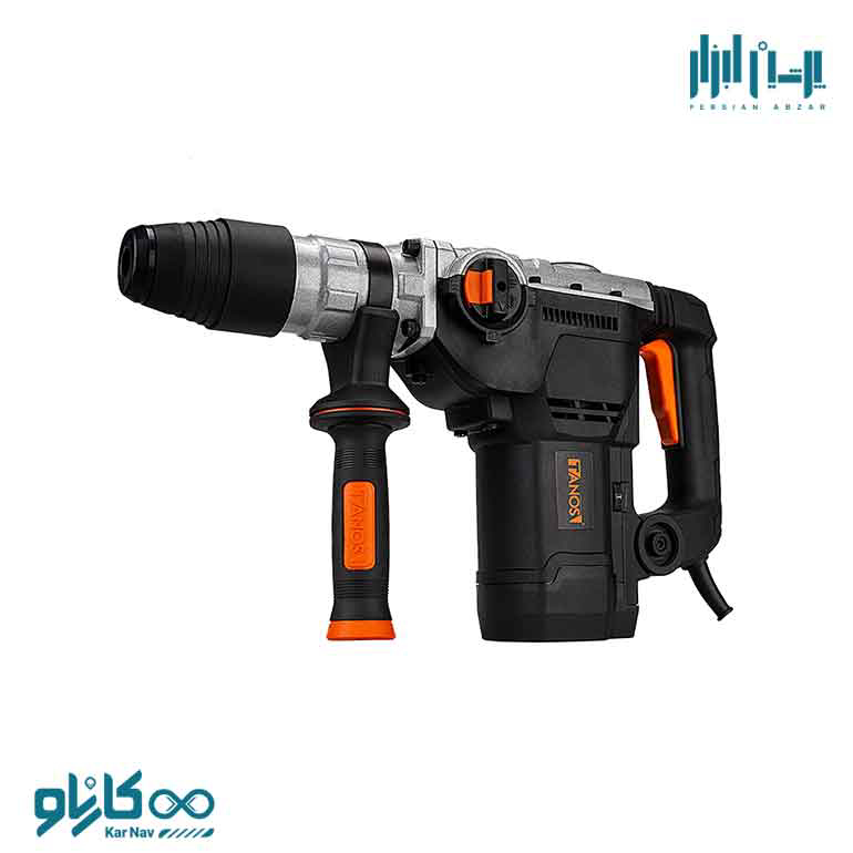 بتن کن 40 میلی متر 1200 وات 5 شیار دو حالته چکشی آچاری تانوس کد RH-4012