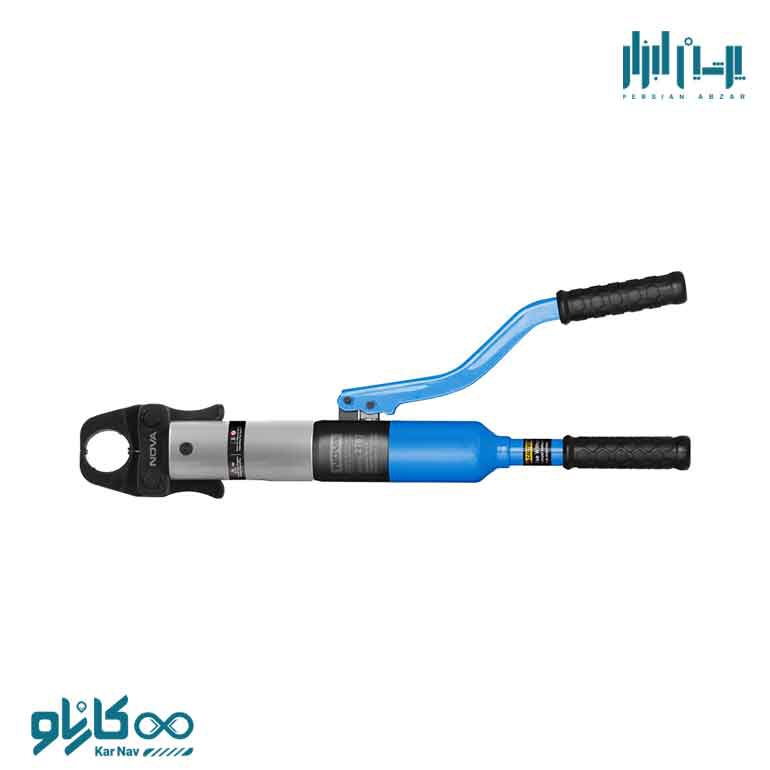 پرس هیدرولیک دستی لوله 5 لایه گلو بلند نوا کد 2767