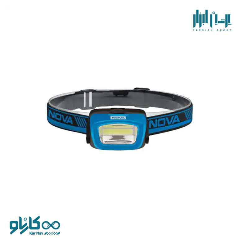 چراغ پیشانی 3 وات 120 لومن نوا کد 3042
