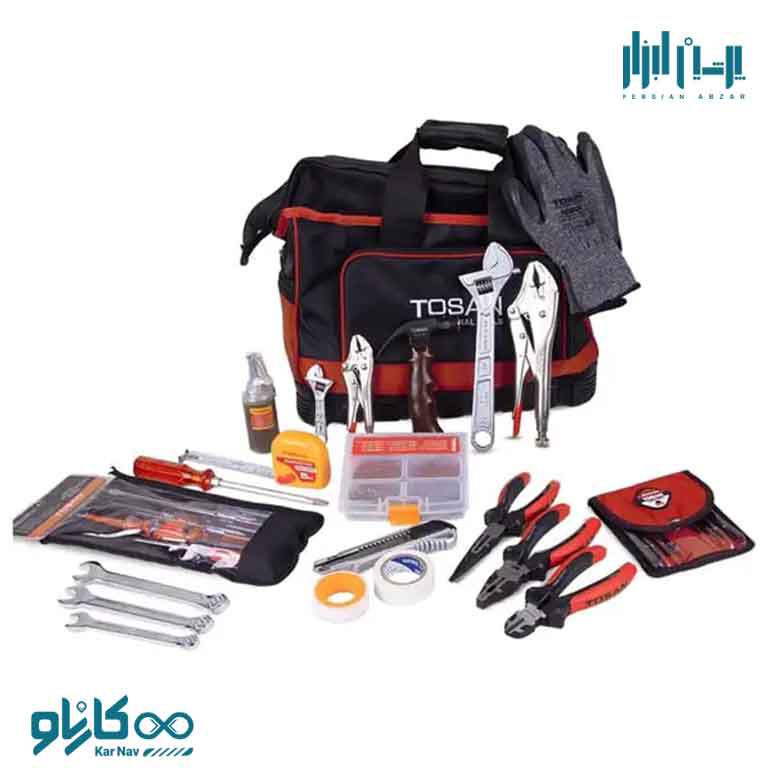 کیت ابزار 41 پارچه توسن کد T3500K