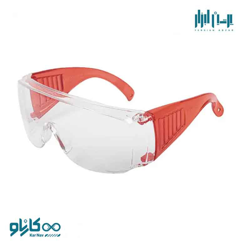 عینک ایمنی شفاف روعینکی توسن کد T3900