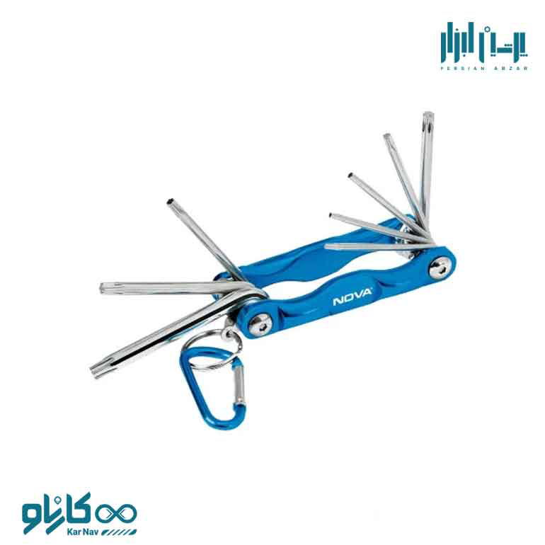 آلن چاقویی فانتزی ستاره ای 8 عددی نوا کد 1008