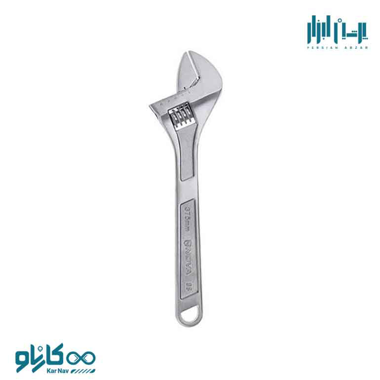 آچار فرانسه سفید سایز 15 اینچ نوا کد 3005