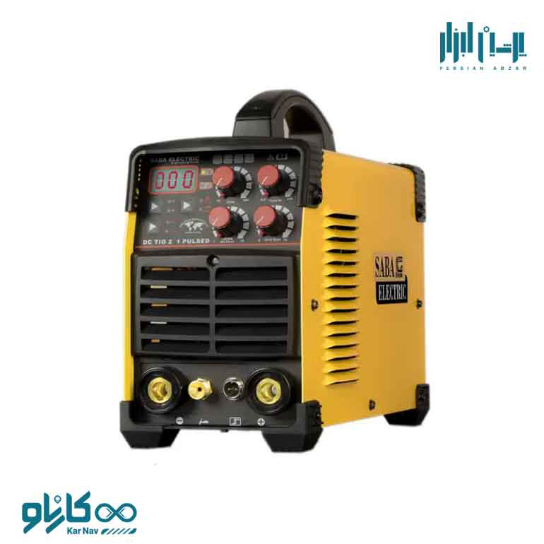 تیگ اینورتر DC201-P تکفاز آنالوگ هواخنک پالسی با HF صبا الکتریک کد DC Tig 201-Pulse