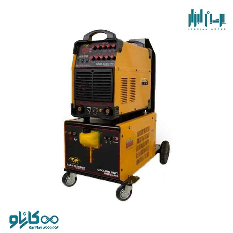 تیگ اینورتر 402DC-P سه فاز دیجیتال آبخنک پالسی صبا الکتریک کد Digital DC Tig 402-Pulse WC