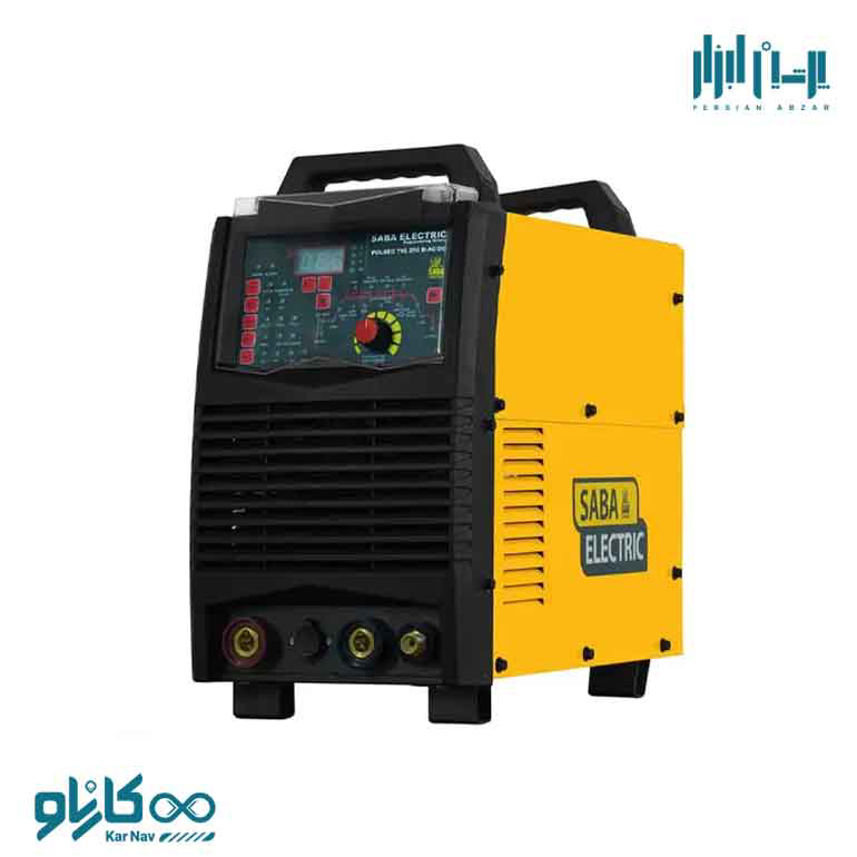 تیگ اینورتر 250D AC/DC-P تکفاز دیجیتال هواخنک پالسی با HF صبا الکتریک کد Pulsed TIG 250D AC/DC