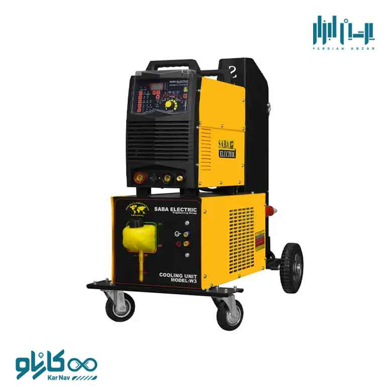 تیگ اینورتر 250D AC/DC-P تکفاز دیجیتال آبخنک پالسی با HF صبا الکتریک کد Pulsed TIG 250D AC/DC WC