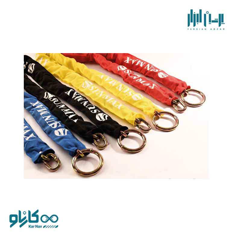 زنجیر فرمان تابی طلایی روکش دار طول 1/10 سان مکث کد 5210