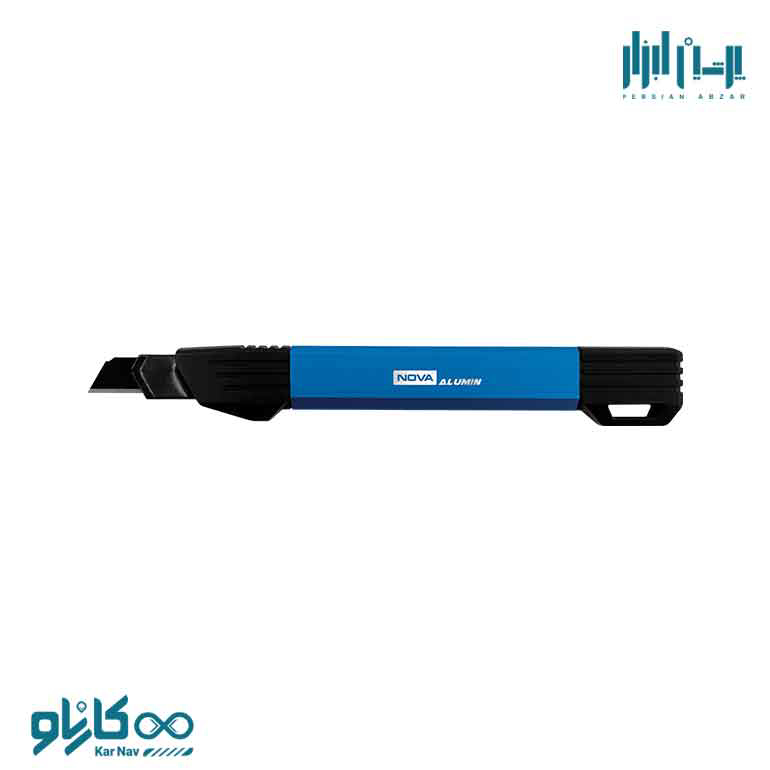 کاتر 9 میلی متری بدنه آلومینیومی نوا کد 1307