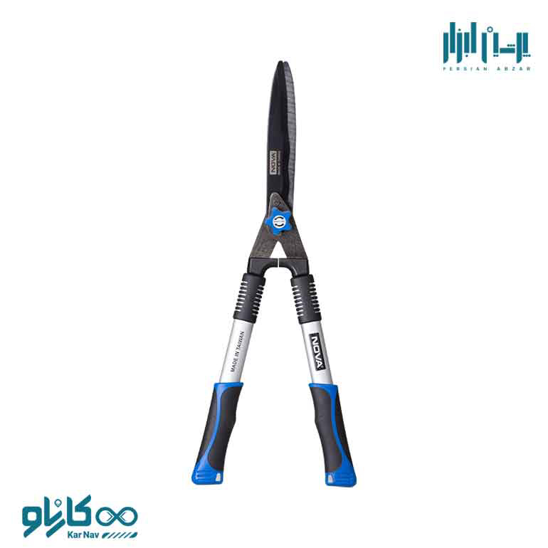 قیچی شمشاد زن 60 سانت با دسته ثابت نوا کد 2380