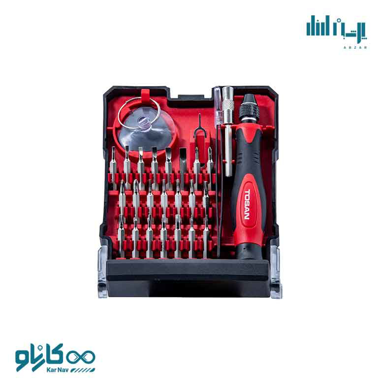 ست پیچ گوشتی موبایلی 29 عددی توسن کد t4800k