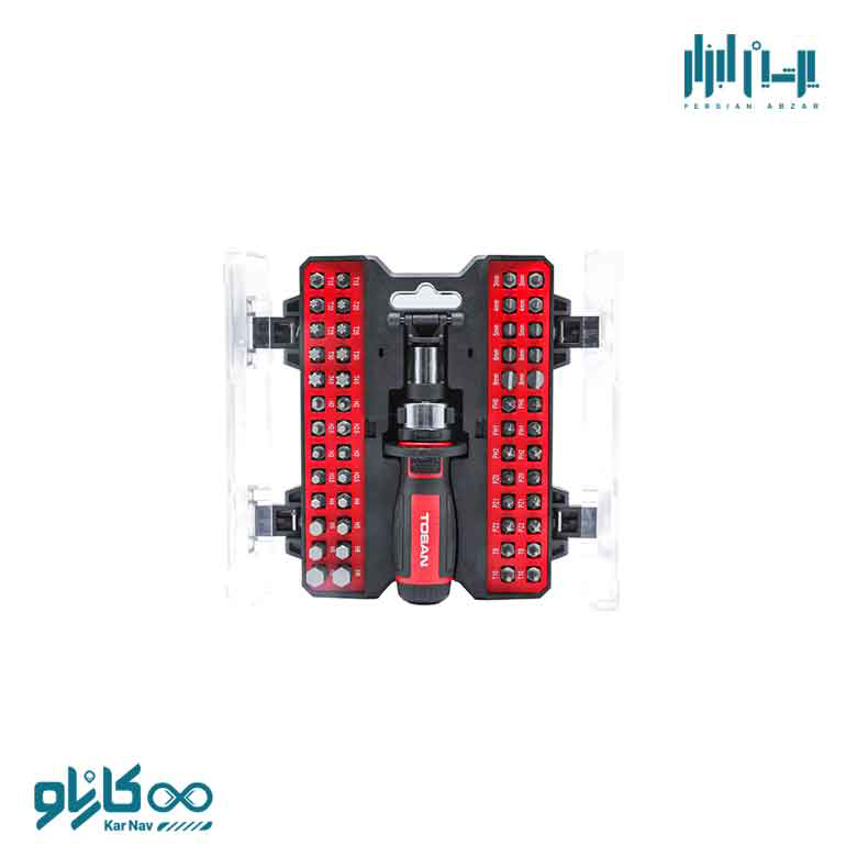 ست پیچ گوشتی 53 عددی توسن کد t4810k