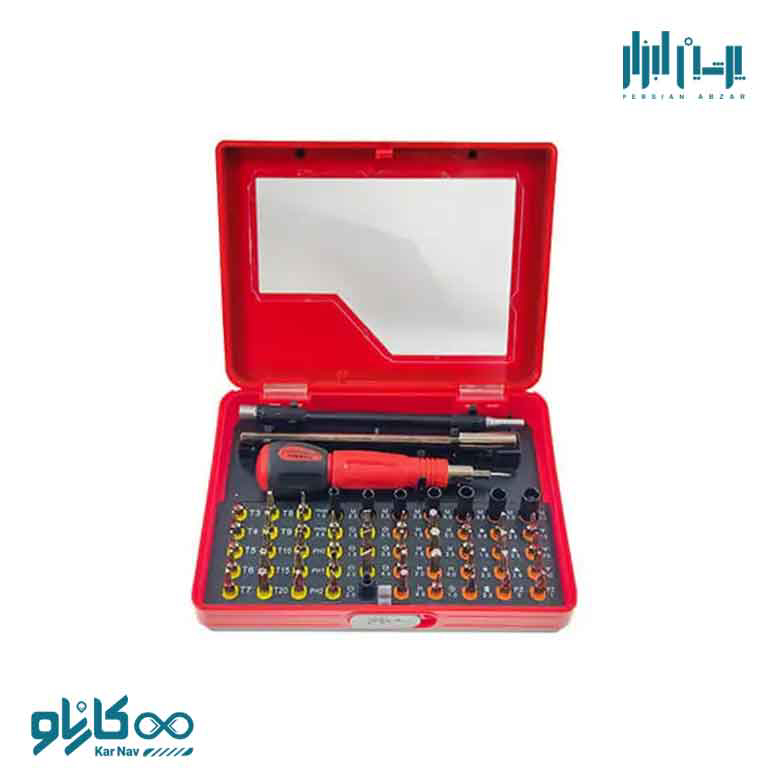 ست پیچ گوشتی الکترونیک 54 عددی توسن کد t8316-s54